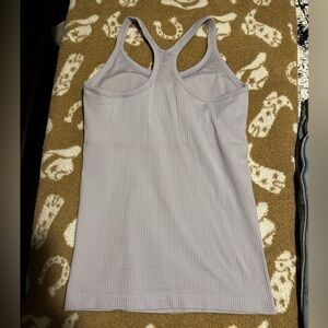 Ribbed Lavender Tank Top